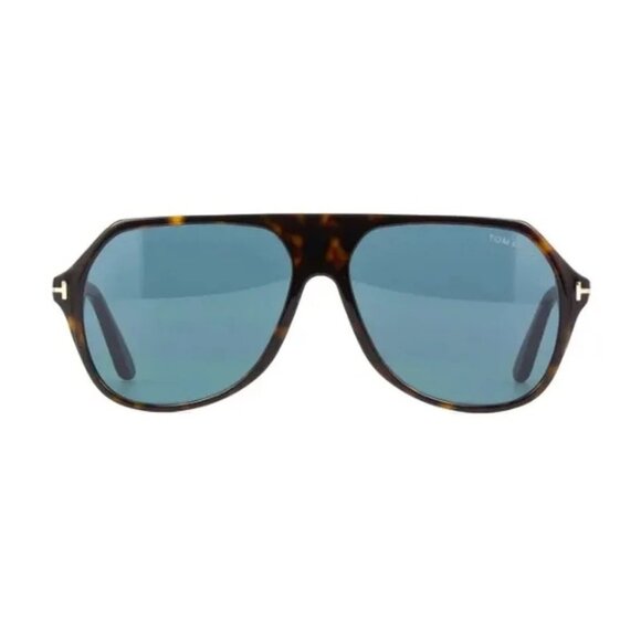 NEW TOM FORD SUNGLASSES HAVANA BLUE MEN EYEWEAR TOM FORD - Picture 1 of 3